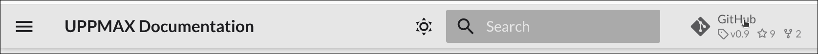 Click on the word 'GitHub'