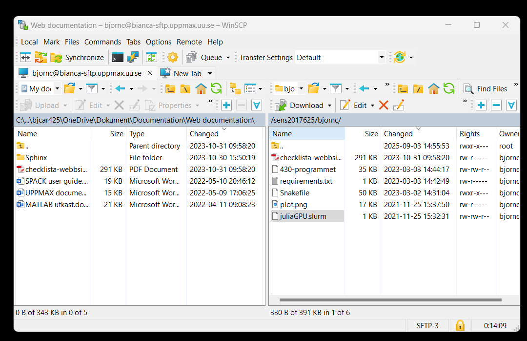 WinSCP