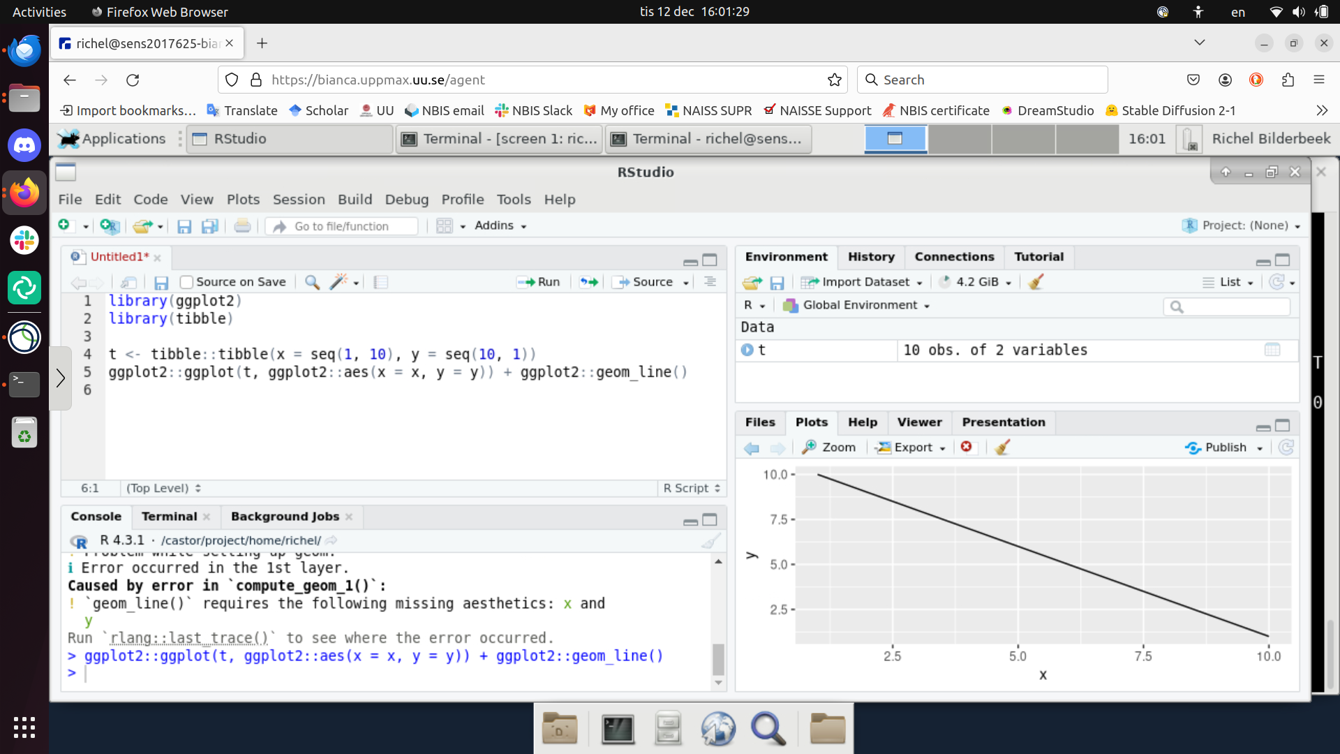 RStudio in action