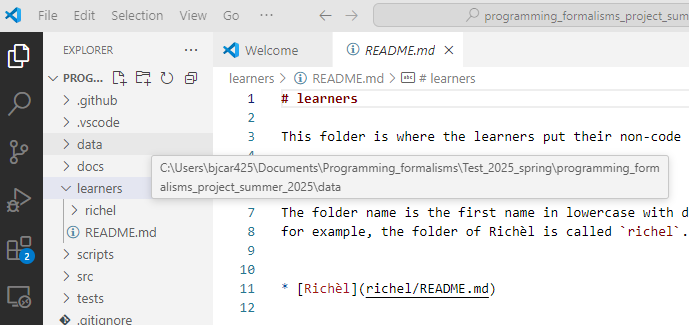 VS Code add