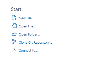 start_VSC