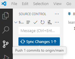 VS Code sync_push