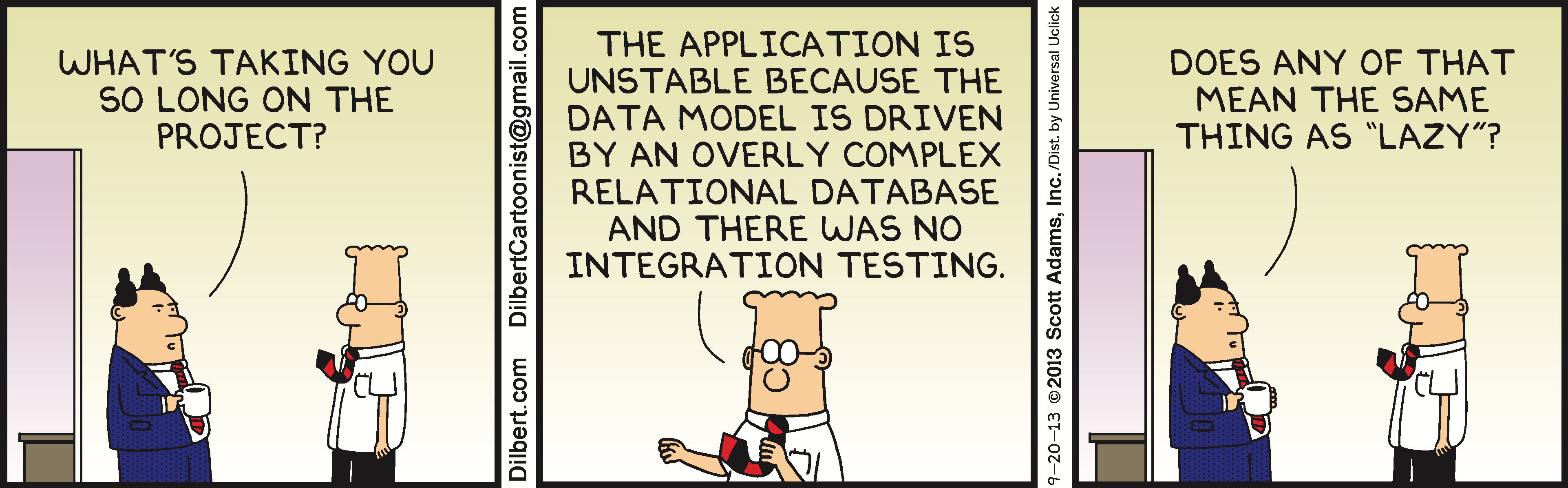 Dilbert strip
